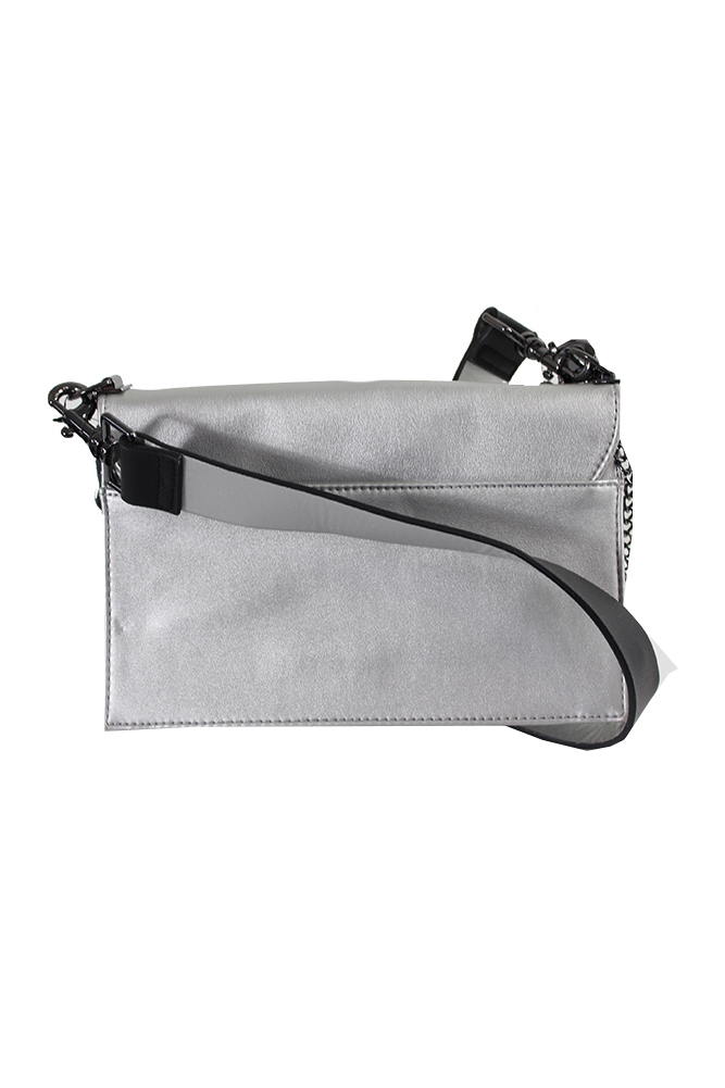 black silver crossbody