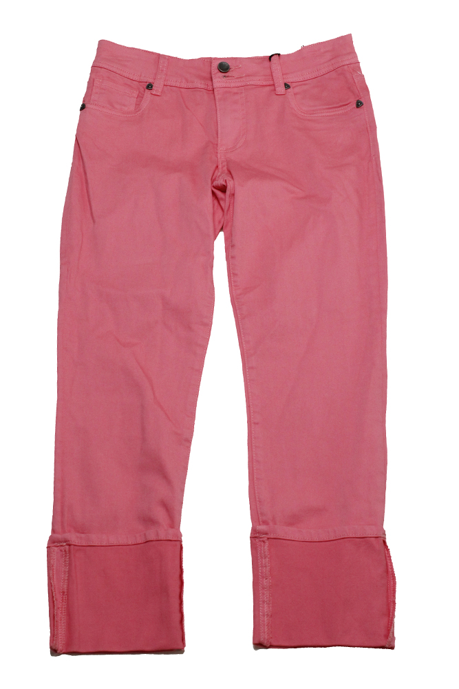 pink straight pants