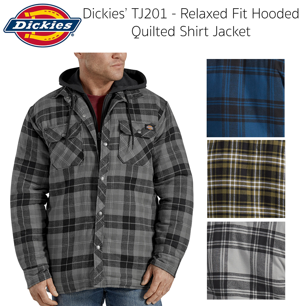 dickies quilted hoodie