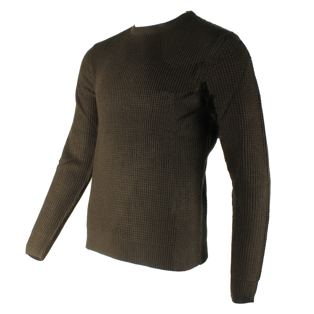 Terra Nova Men's Long Sleeve Honeycomb Stitch Crew Neck Sweater | eBay