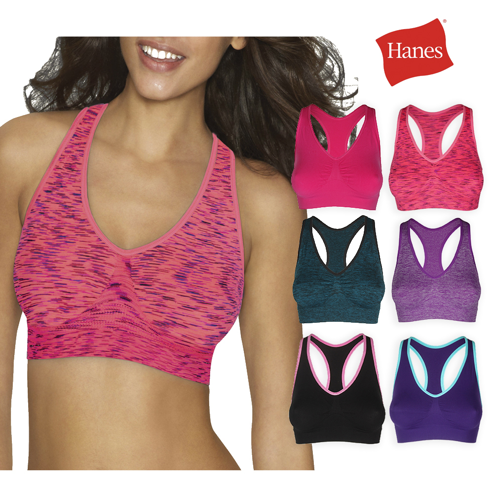 hanes women's sports bras