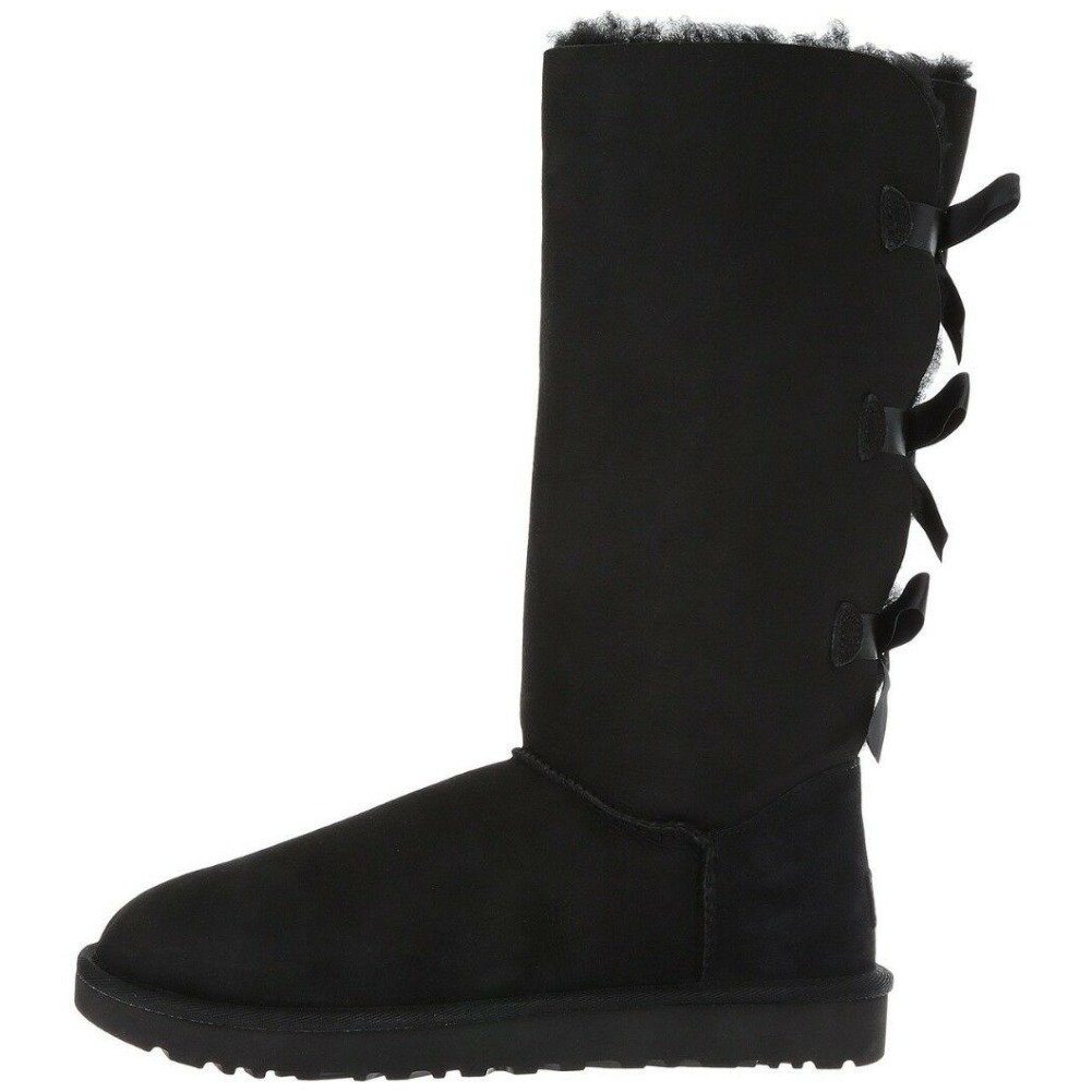 UGG Women's Boots Bailey Bow II Tall Twinface Sheepskin Warm Winter ...