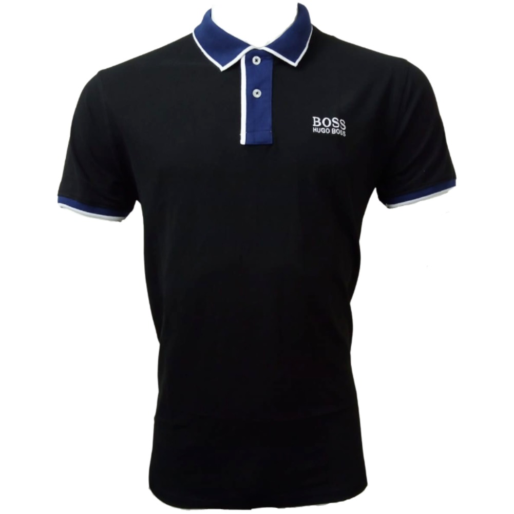 Hugo Boss Men's Polo T-Shirt Slim-Fit Short Sleeve Designer Logo Paddy Pro Tee