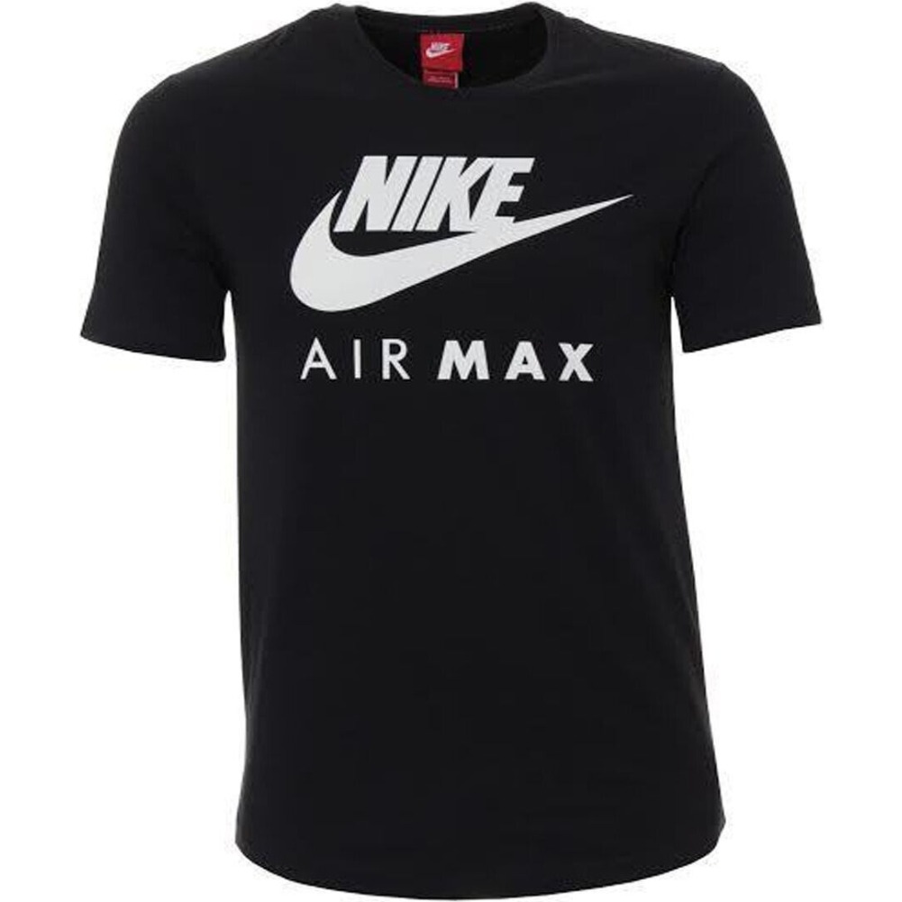 Nike Men's T-Shirt Air Max Slim Fit Athletic Short Sleeve Crewneck Work Out Tee