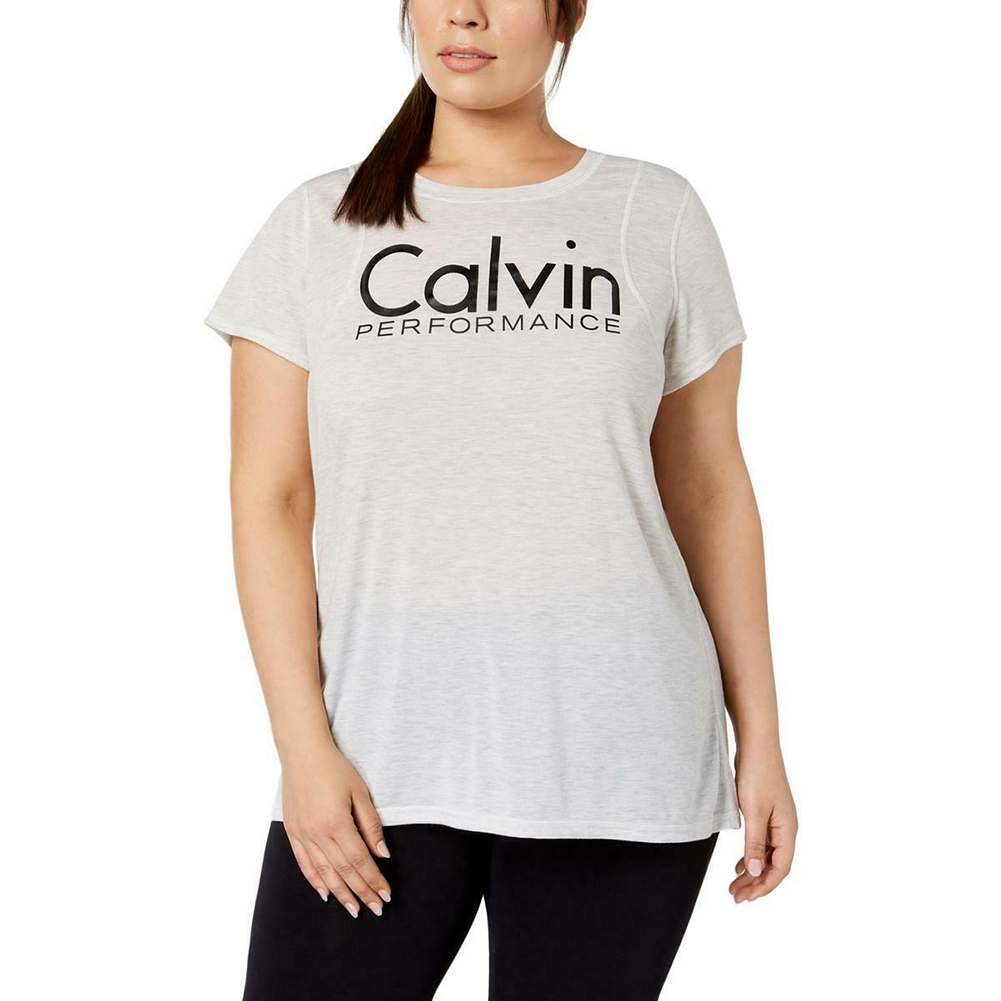 plus size calvin klein t shirt