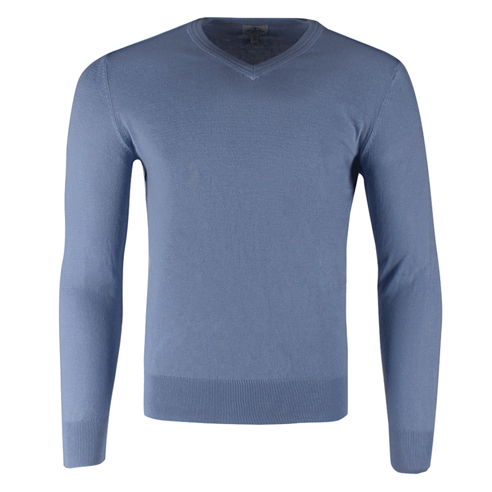St John's Bay Men's Long Sleeve V Neck Solid Cotton Pullover Sweater | eBay