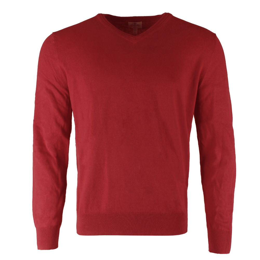 St John's Bay Men's Long Sleeve V Neck Solid Cotton Pullover Sweater | eBay