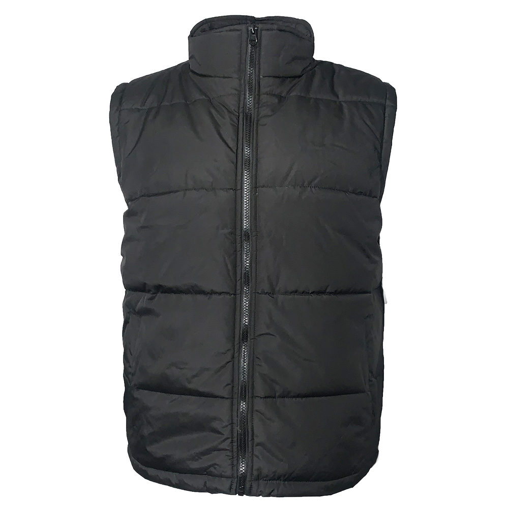 Mens Zip Vest Jacket Warm Lining Water Resistant Fall Sleeveless Coat ...