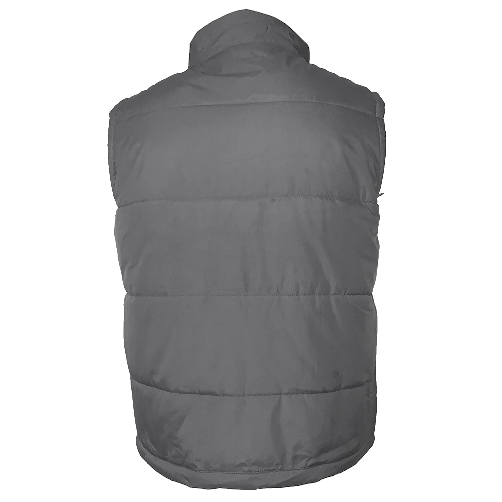 Mens Zip Vest Jacket Warm Lining Water Resistant Fall Sleeveless Coat ...