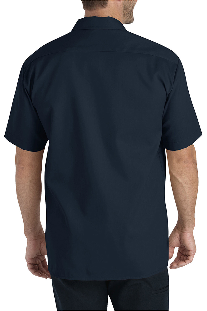 Dickies Men's 1574 Short Sleeve Flex Original Fit Button Up Work Shirt ...