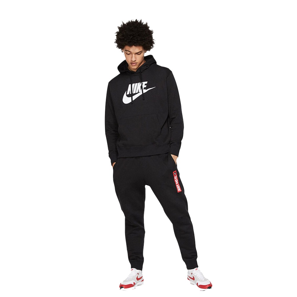 thumbnail 7  - Nike Men&#039;s Hoodie Sportswear Club Fleece Active Graphic Pullover Sweatshirt