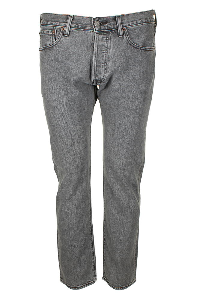 Levis Mens 501 Original Shrink to Fit Denim Button Fly Classic Rise Jeans