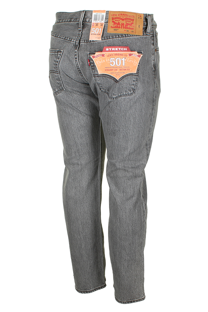 Levis Mens 501 Original Shrink To Fit Denim Button Fly Classic Rise Jeans Ebay 