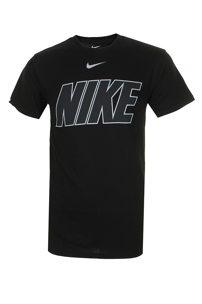 Nike Men's Athletic Wear Short Sleeve Logo Graphic Crew Neck Active T ...