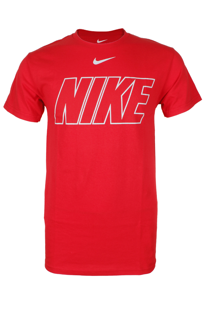 Nike Men's Athletic Wear Short Sleeve Logo Graphic Crew Neck Active T ...