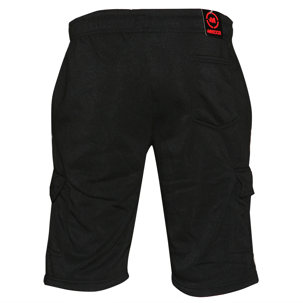 mens sweat cargo shorts