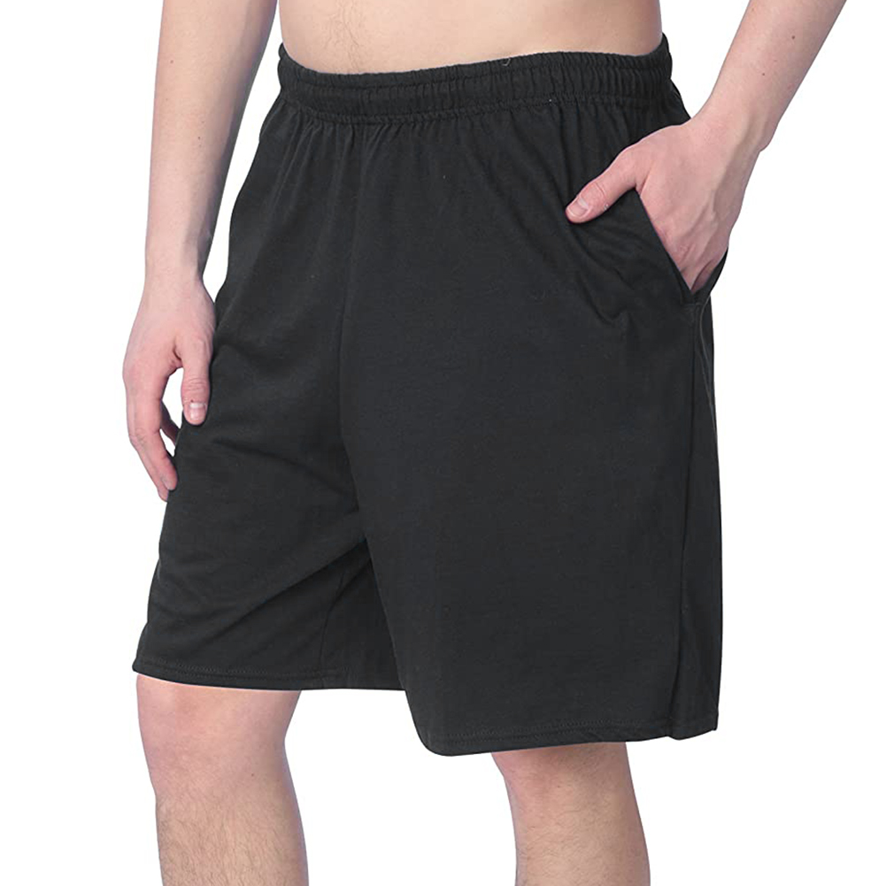 Fruit of the Loom Men's Athletic Wear 2 Pocket Drawstring Jersey Shorts ...