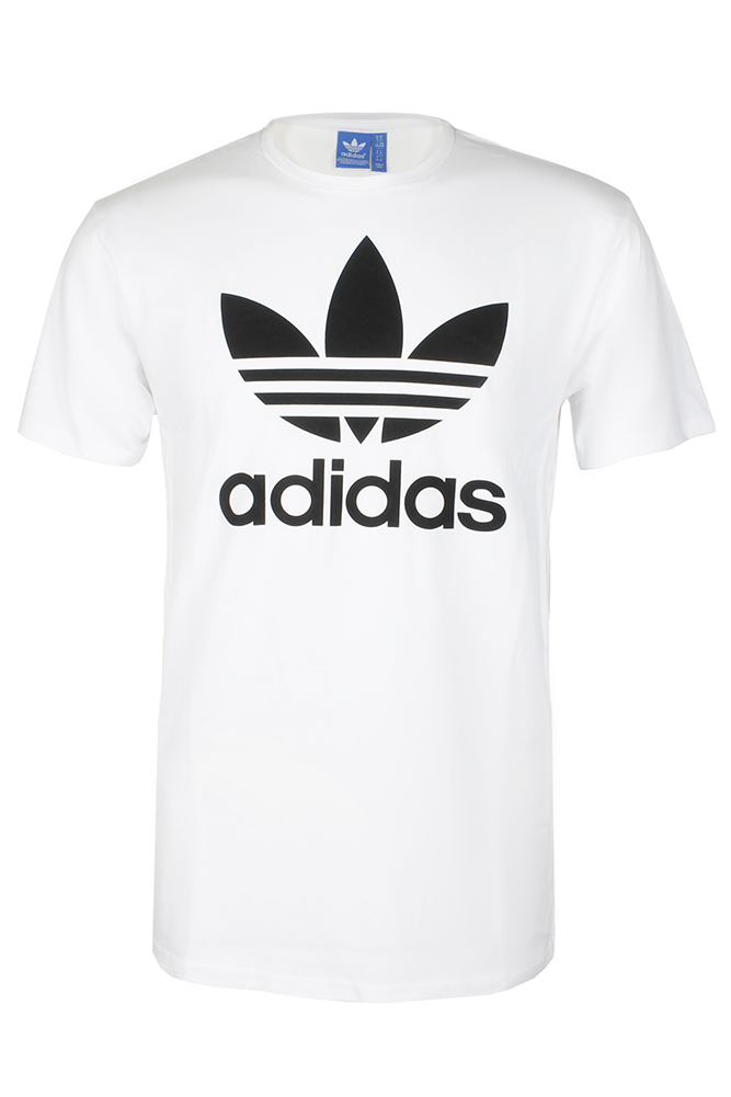 Adidas Men's T-Shirt Short Sleeve Trefoil Logo Design Graphic Classic Shirt