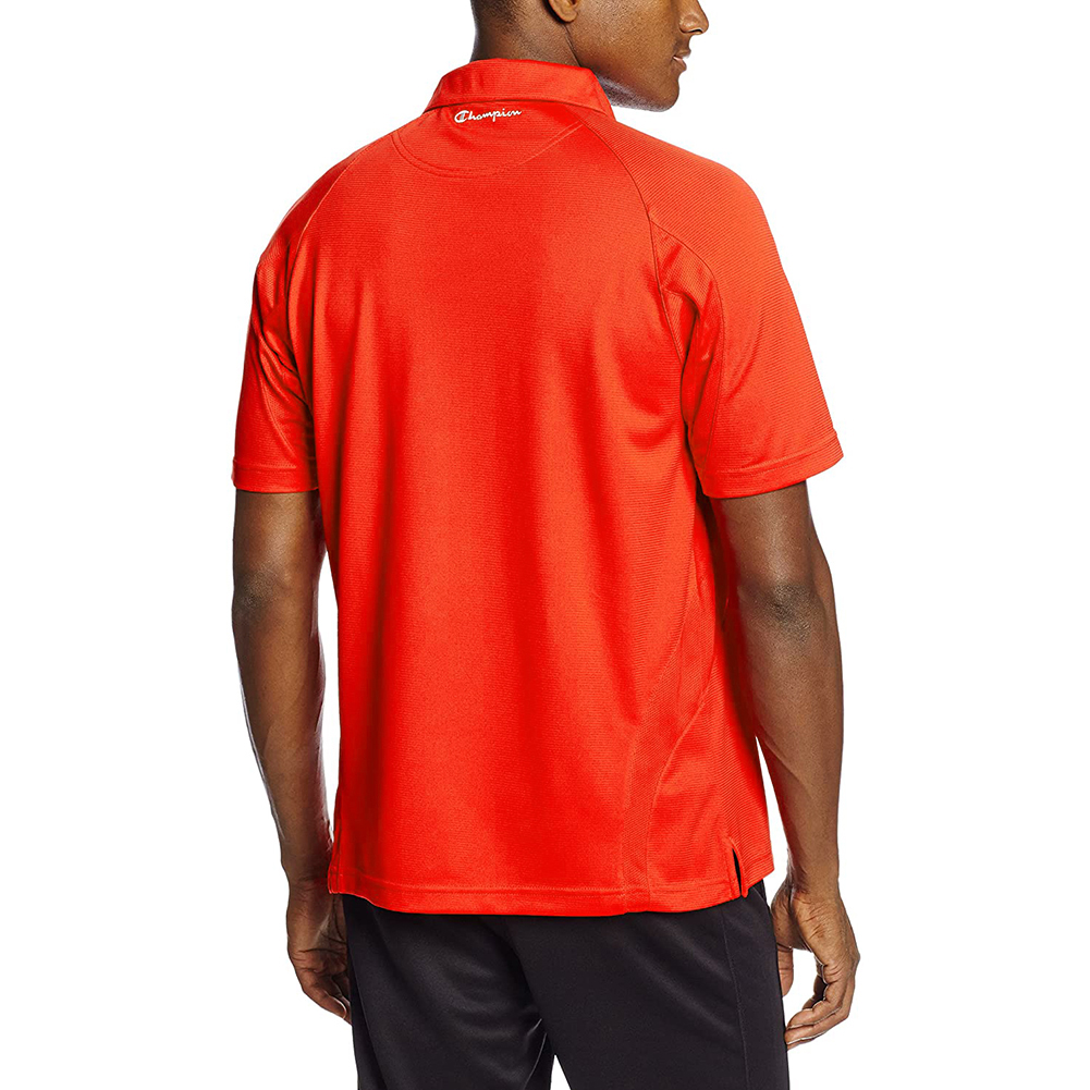 Champion Mens Polo Shirt Ultimate Double Dry Short Sleeve Sport T-Shirt ...