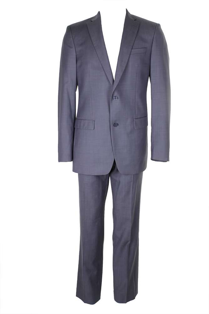 Bar Iii Silver 2-Piece Slim Fit Suit 40L-33W MSRP: $595 | eBay