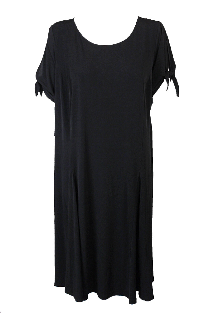 Ny Collection Plus Size Black Scoop Neck A-Line Dress 1X MSRP: $70 | eBay
