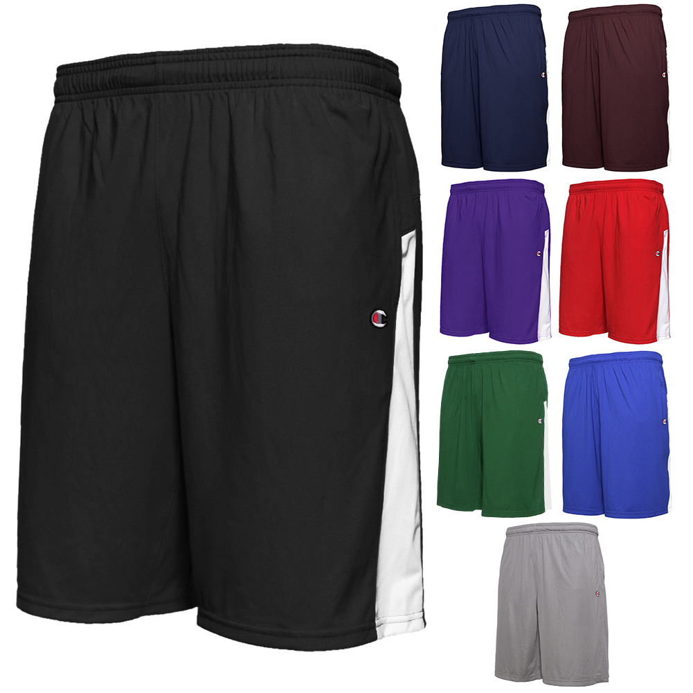 Мужские баскетбольные шорты Champion для занятий спортом в спортзале, с карманами по внутреннему шву, 11 дюймов