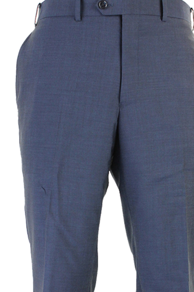 Bar Iii Midnight Blue Stepweave Slim Fit Creased Dress Pants 40 | eBay