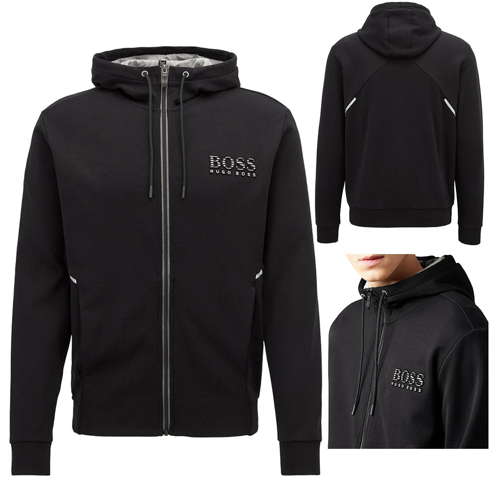 hugo boss logo hoodie