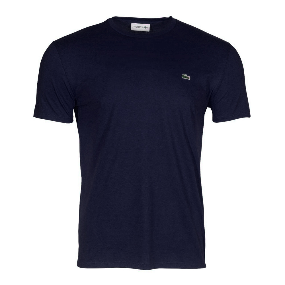 Lacoste Men's Pima Cotton Short Sleeve Crew Neck Athletic T-Shirt