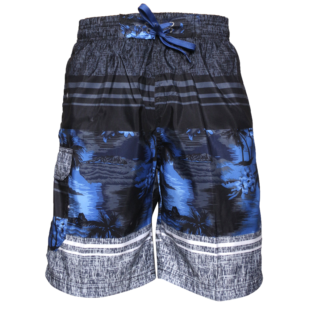 Men's Swim Shorts Trunks Surf Board Beach Print Polyester NBN GEAR | eBay