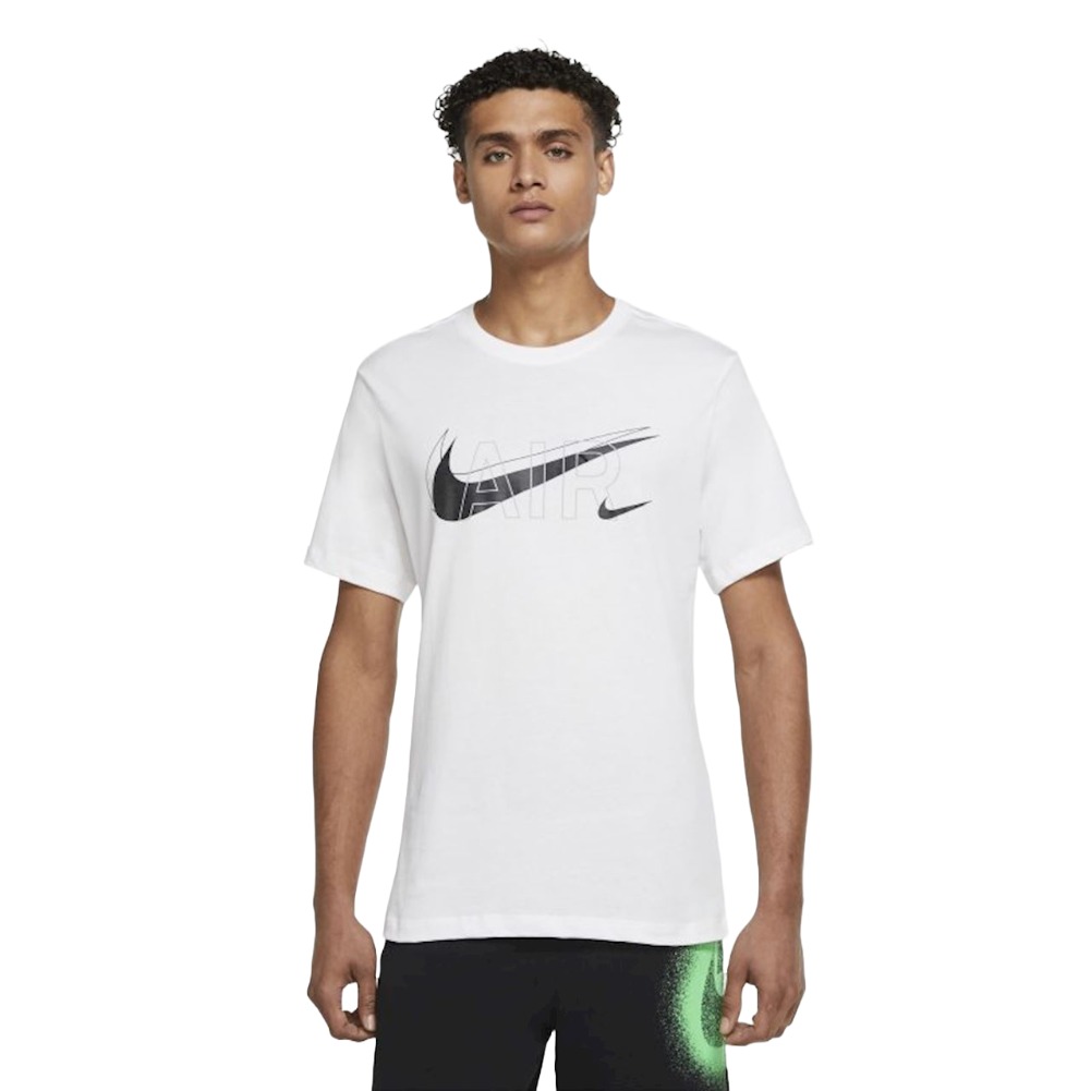 Nike Men's T-Shirt Air Logo NSW Athletic Fitness Work Out Short Sleeve ...