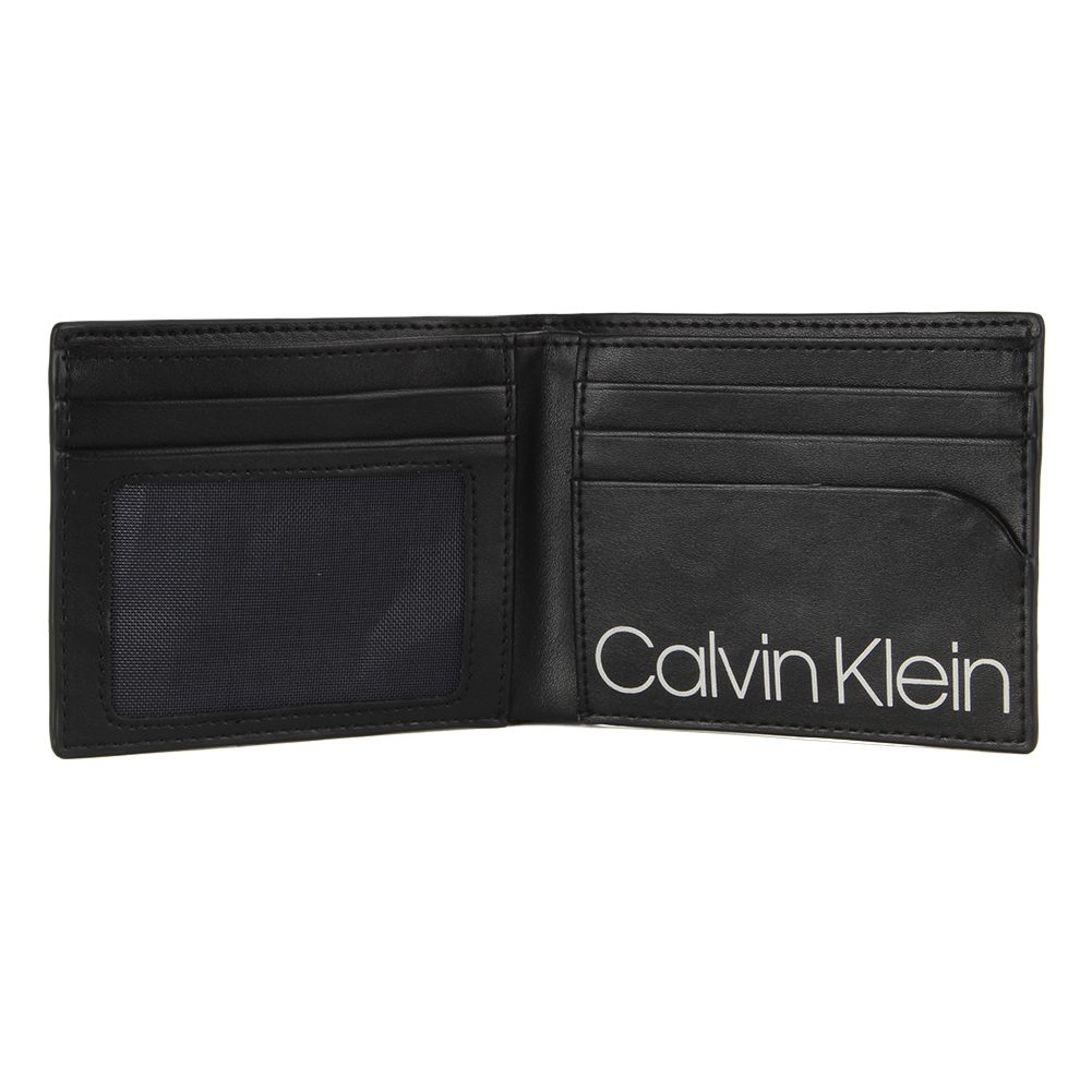 calvin klein leather bifold wallet