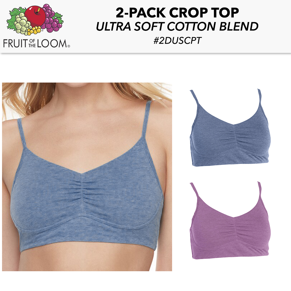 fruit of the loom signature sports bra