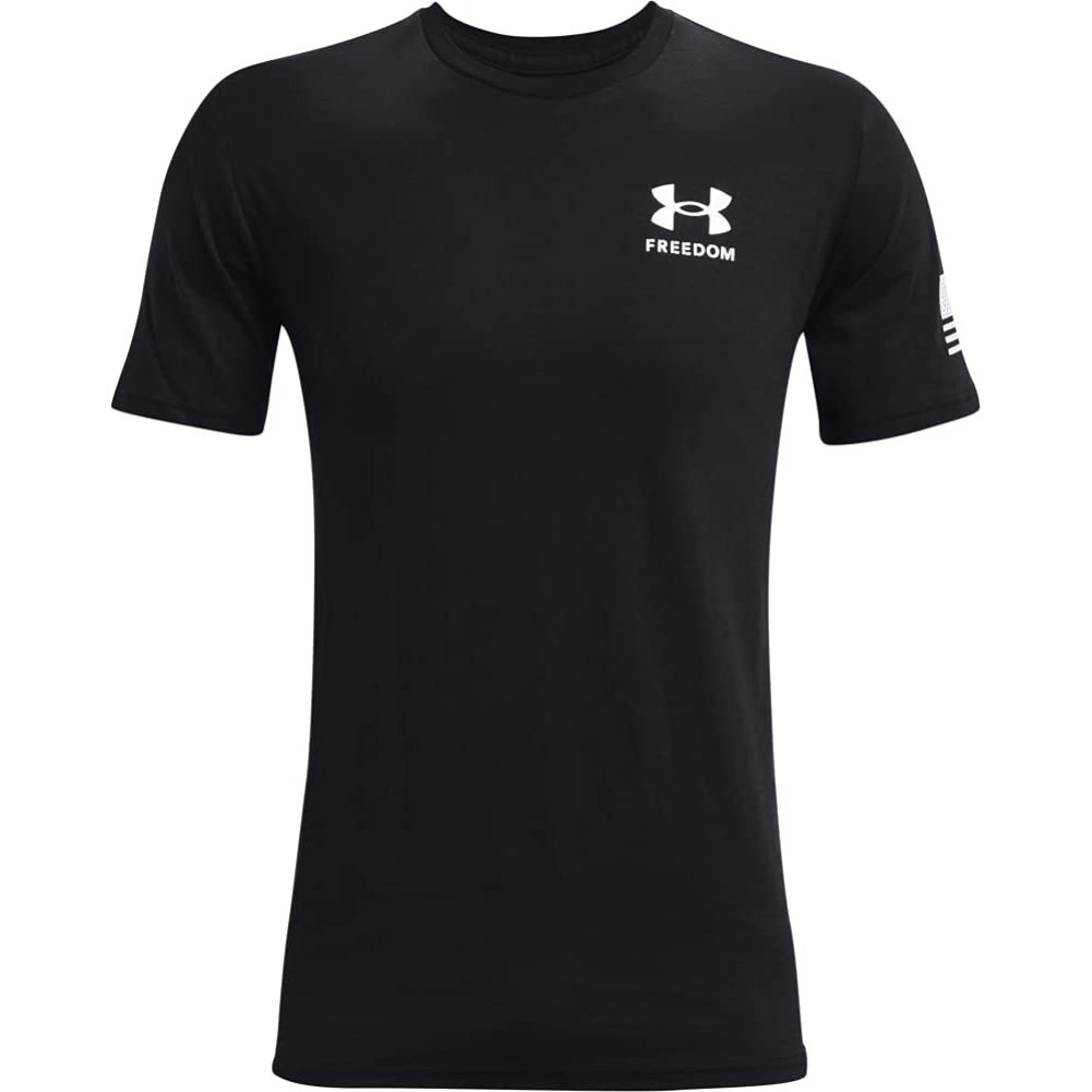 Under Armour Men's T-Shirt UA Freedom Flag Athletic Short Sleeve Tee ...